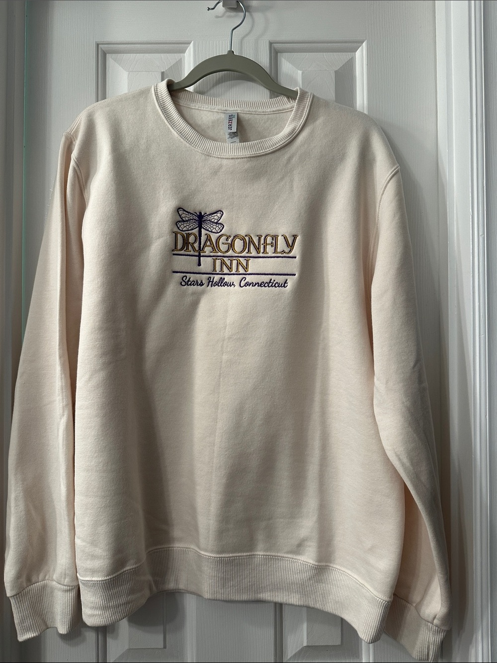 Gilmore Girls Inspired Embroidered Sweatshirt